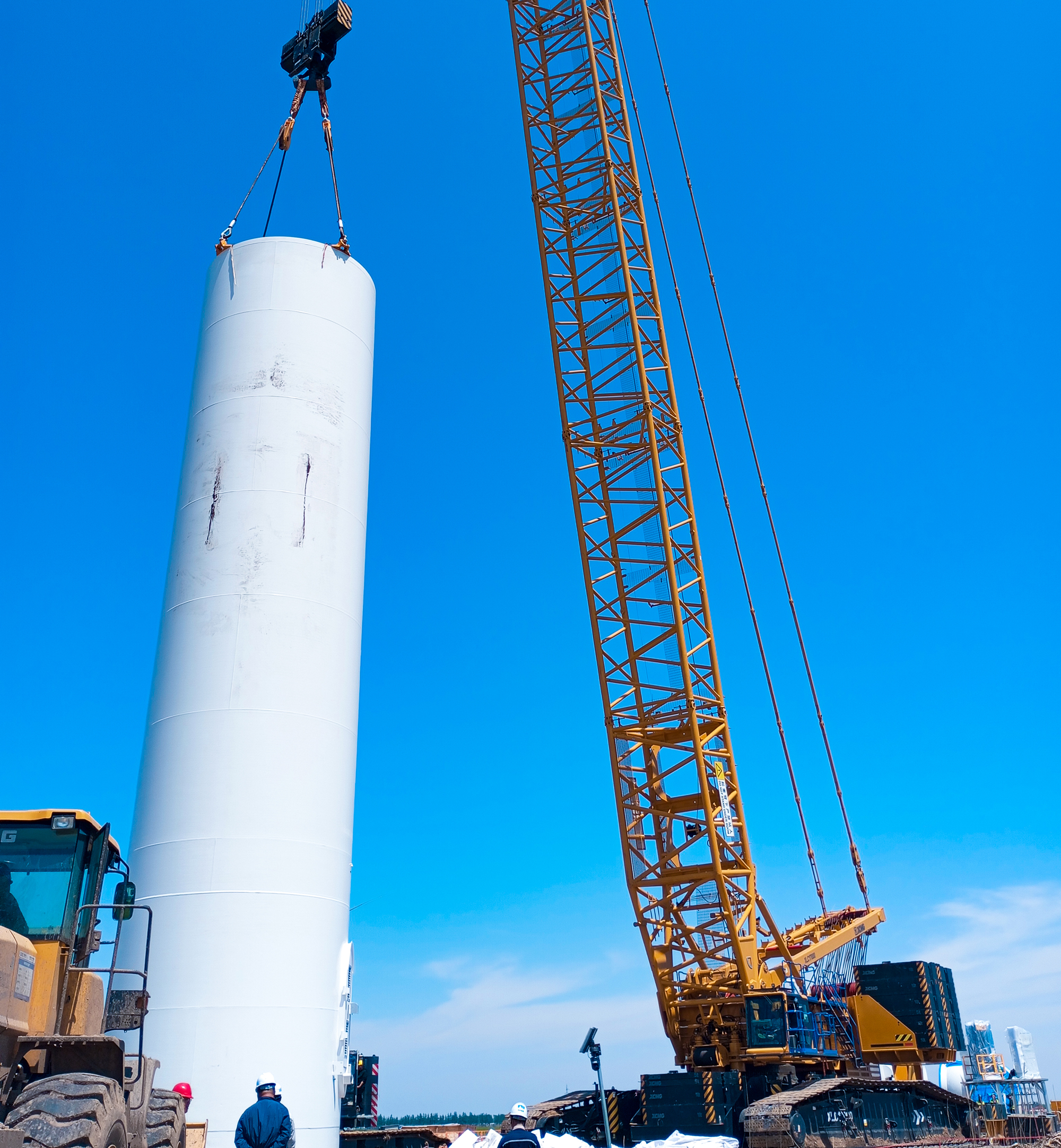【全球之履】錦州站！XLC17000助力大型風電工程建設